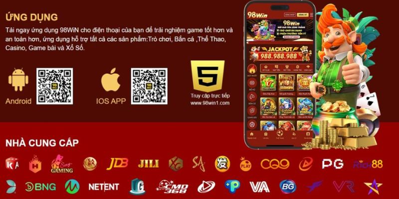 thắc mắc khi tải app 98win